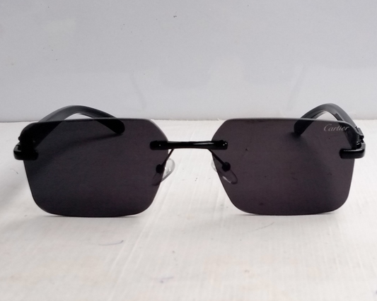 Retro Rimless Square Frame Cartier