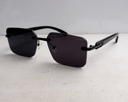 Retro Rimless Square Frame Cartier