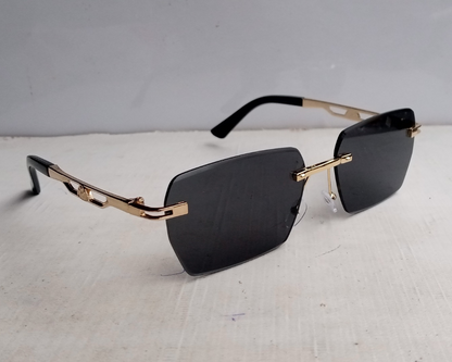 Retra Oval Shaped Black