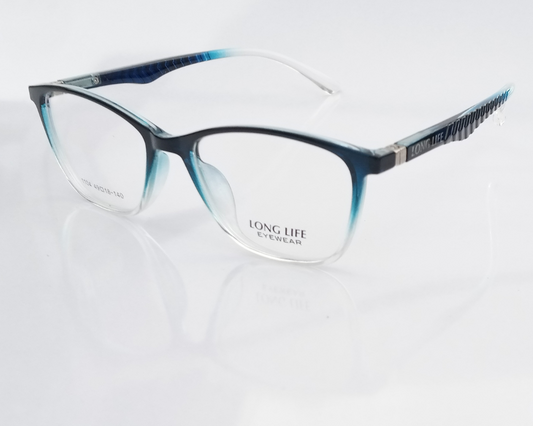 Cat Eye Blue White
