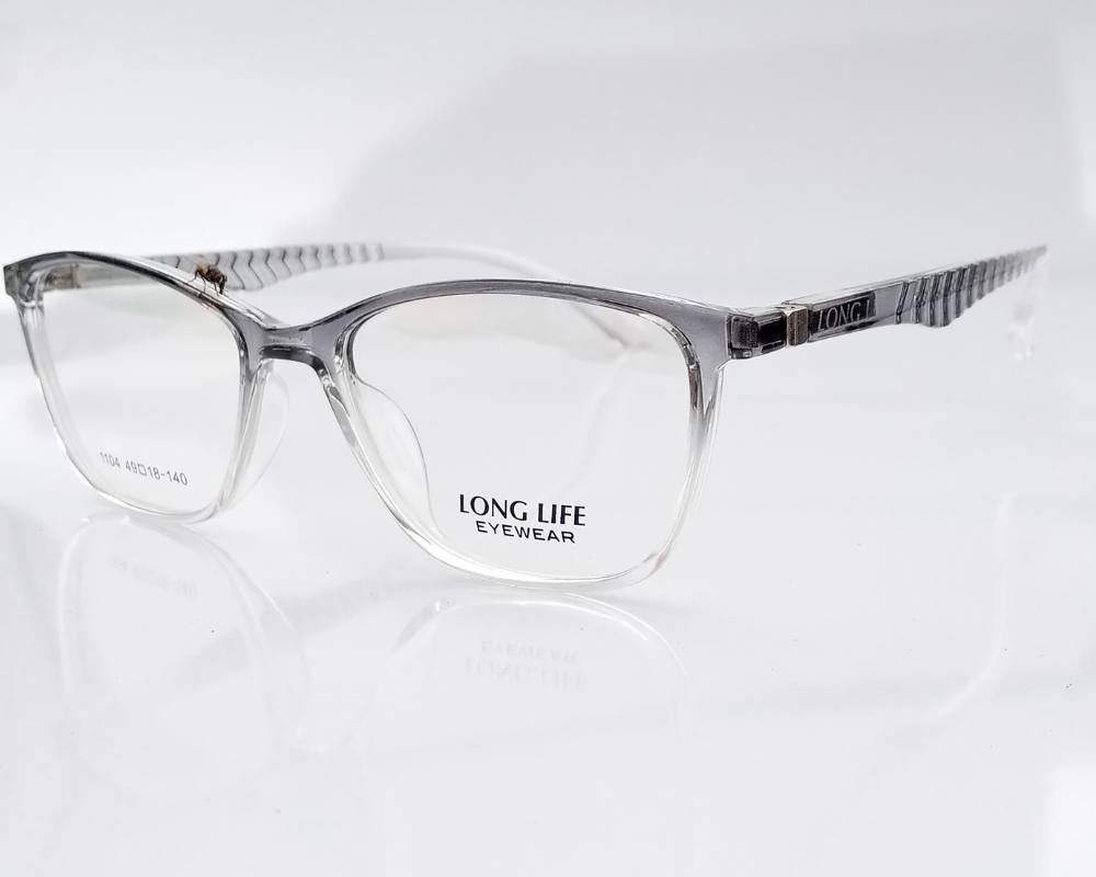 Cat eye Gray White