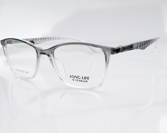 Cat eye Gray White