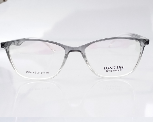 Cat eye Gray White