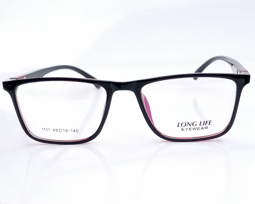 Square Red Black